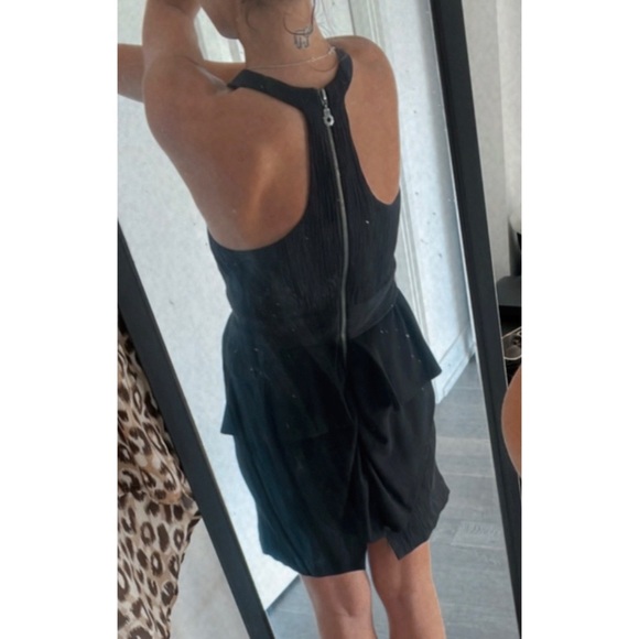 ‼️Winter SALE❄️‼️ Bundle: BCBG Black Cocktail Dress (6) & Black Peplum Dress (S) - Picture 4 of 11